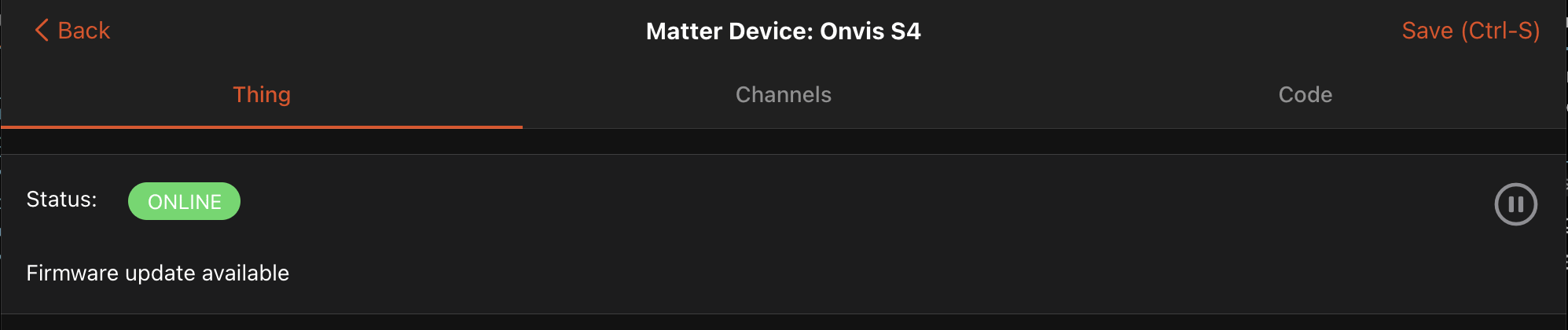 Firmware Update Available